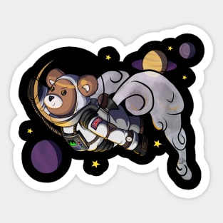 Space Bear (BLKB) Sticker